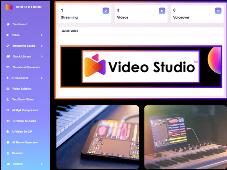 Video Studio For Video Editing